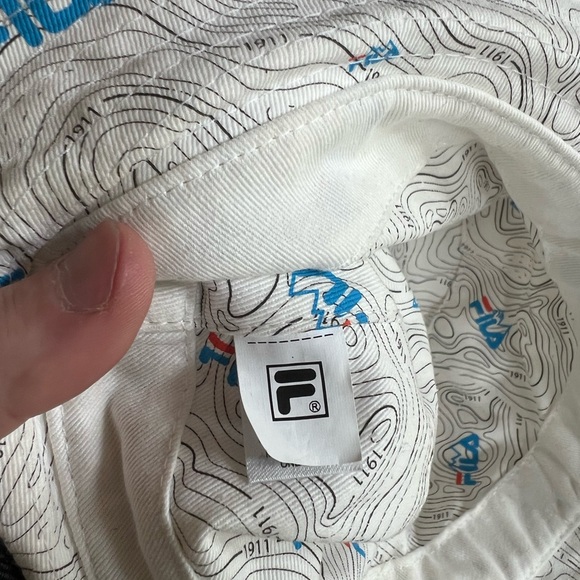 Fila White Bucket Hat - Picture 4 of 5